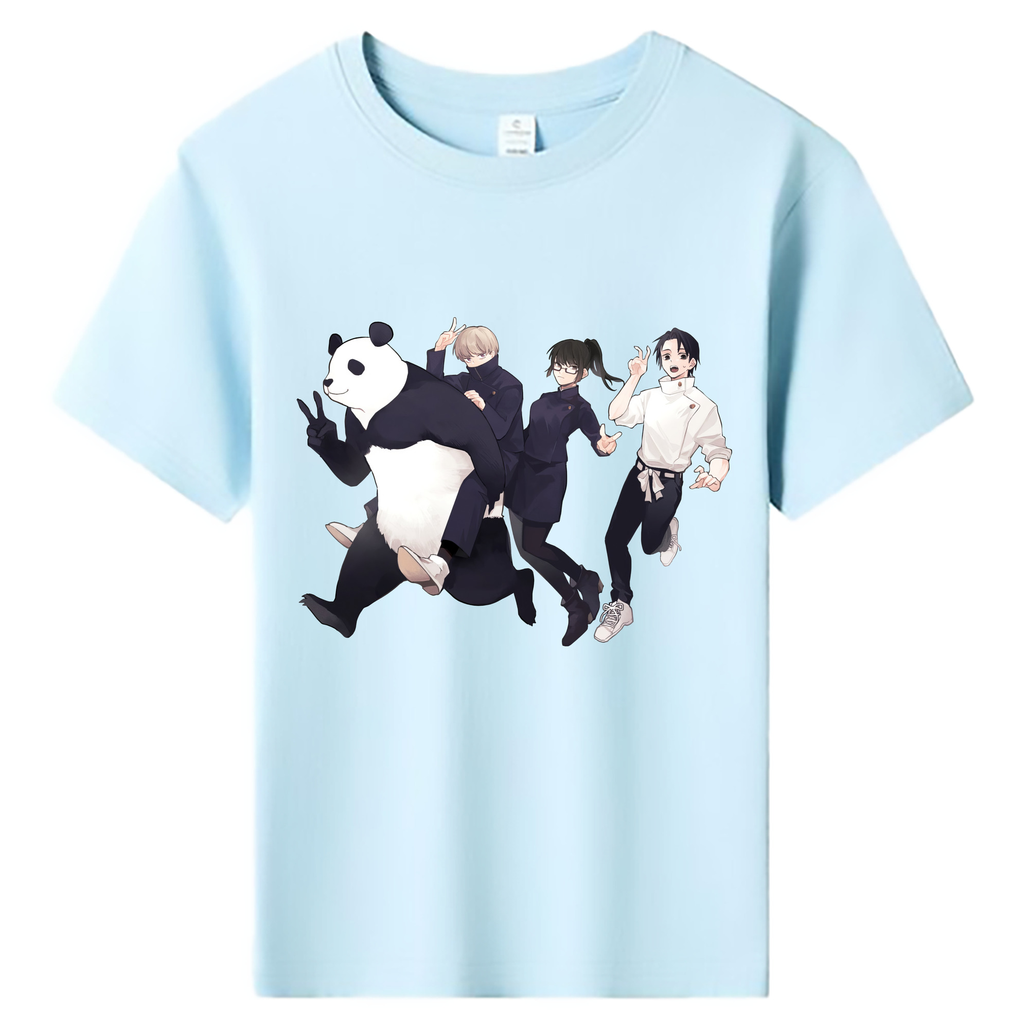 （画像用） 呪術廻戦 Jujutsu Kaisen 綿100％キッズTシャツ（フロントプリント）